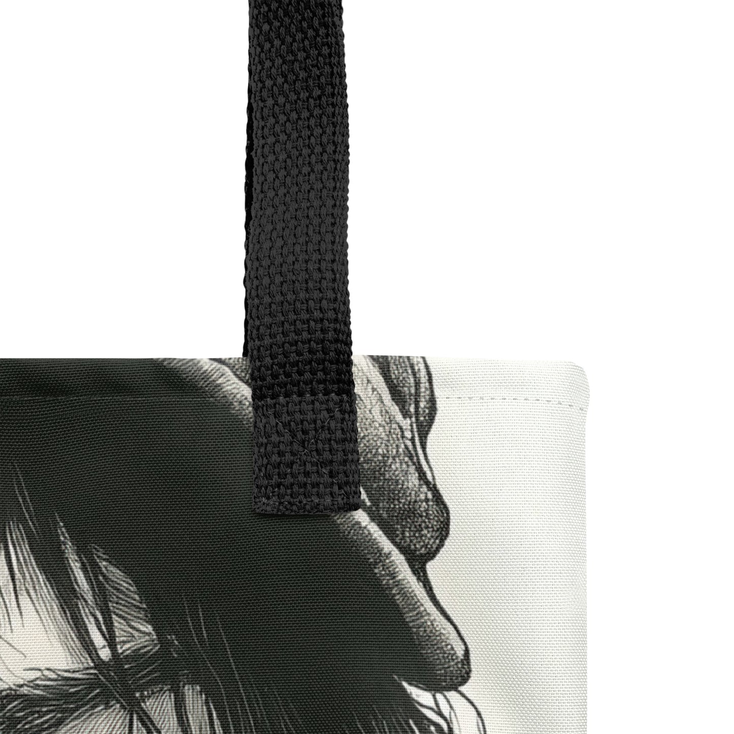 Zoom sur anse du sac Beauté Grunge - Le Lama qui rit