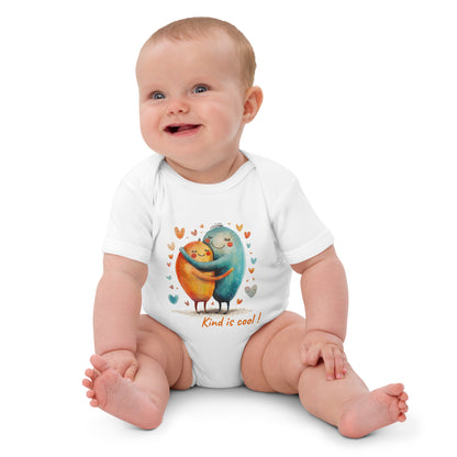 Body bébé écologique et confortable, 100 % coton bio.