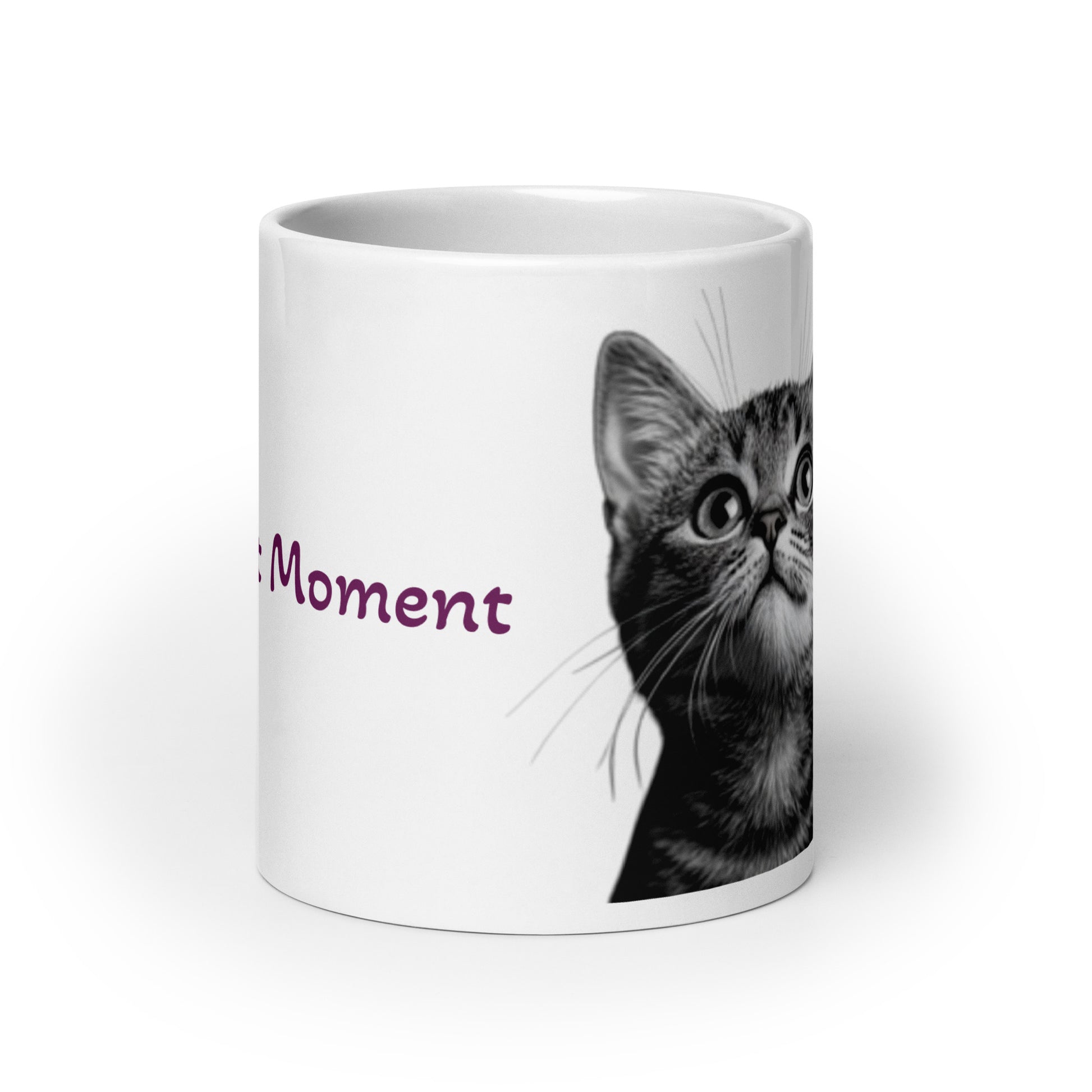 Tasse cosy avec dessin de chaton idéal pour la pause café