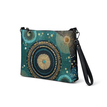 Sac à main résonance céleste sur fond blanc