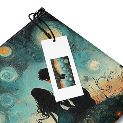 Illustration sur étiquette du Sac en bandoulière « Veillée »