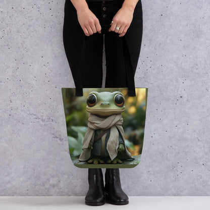 Tote bag Super Rainette alliant style fun et amour de la nature