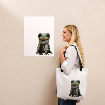 Tote bag Super Rainette 2 style pop et humoristique, accessoire tendance