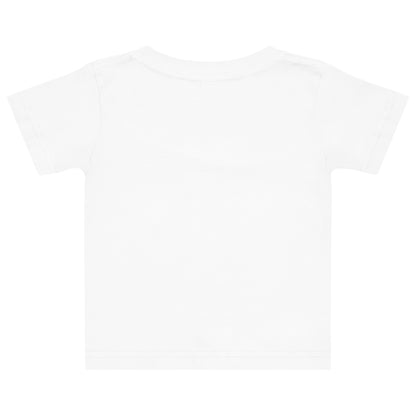 T-shirt bébé motif lama, collection animaux du Lama qui rit - vue dos